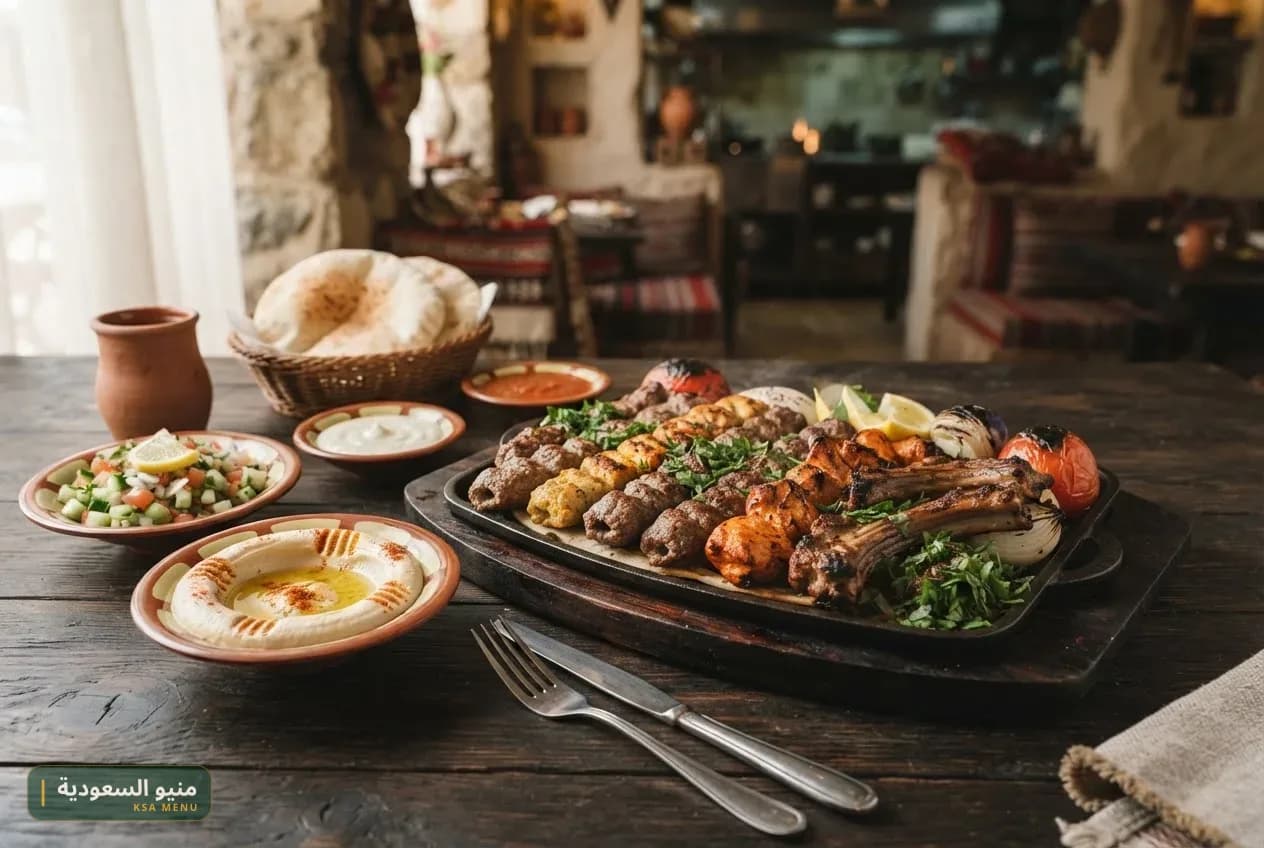 طبق من أطباق مطعم ومقهى ماضينا العريق — مأكولات خليجيه