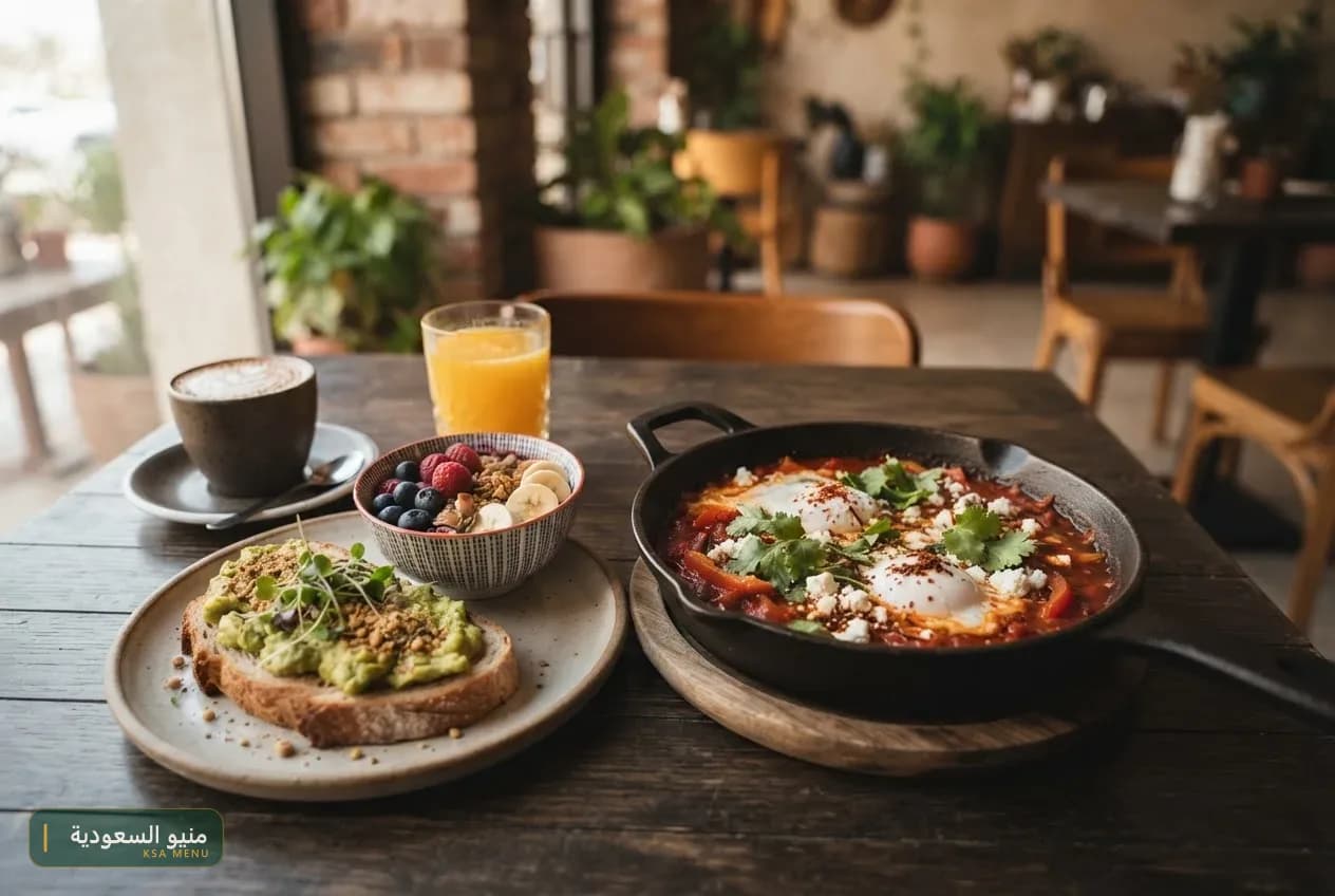 طبق من أطباق بريكي | فطور وغداء وكافيه طوال اليوم — مطعم إفطار متأخر